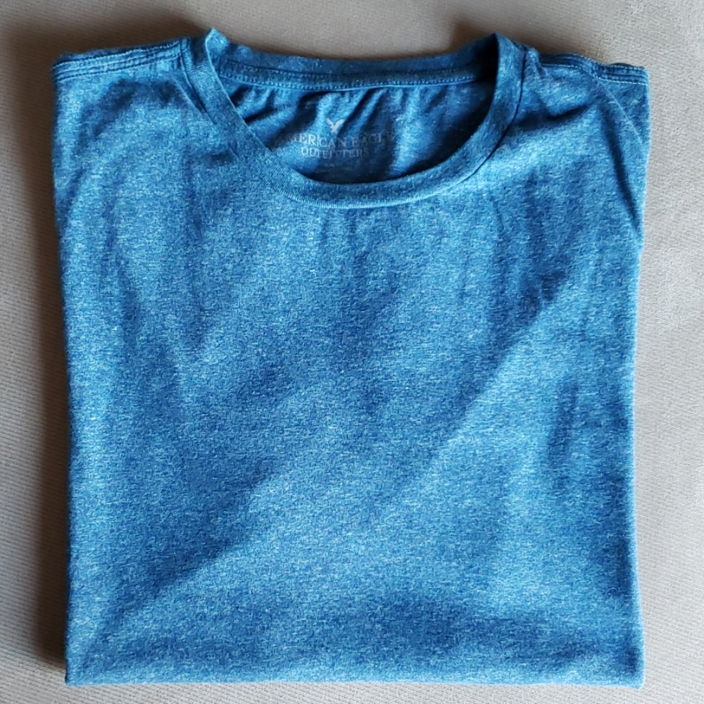 COPY - 🔥3/$30 or 5/$40🔥  AE Short-Sleeved Crew Neck Fitted Stretch T-Shirt